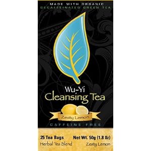 Wu-Yi Cleansing Tea, Zesty Lemon 25 tea bags