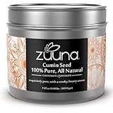 Cumin Seed by ZUUNA&reg; 100% Pure, 100% Fresh, All Natural, Non-GMO, Gluten Free PREMIUM Gourmet Food Grade Spice