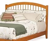 Atlantic Furniture P-94847 Windsor Queen Headboard in Caramel Latte