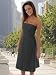Sale SeXy Strapless Sun Dress Black white Polka Dot NYC Sizes 2 4 6 or 8