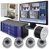 48 Channel 1440FPS D1 H.264 Hardware Compressed DVR Package/Surveillance System w/ 19 LCD Monitor