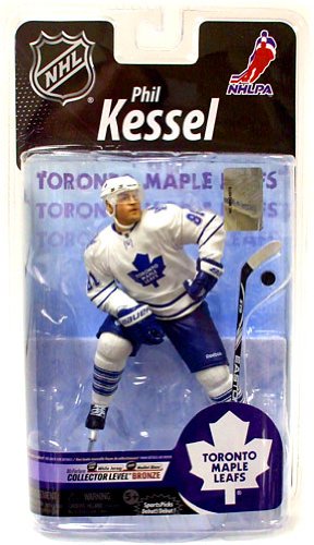 McFarlane Toys NHL Sports Picks Series 25 Action Figure Phil Kessel (Toronto Maple Leafs) White Jersey Bronze Collector Level Chase
