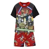 Boys 2-pc Clone Wars Pajama Set - Black