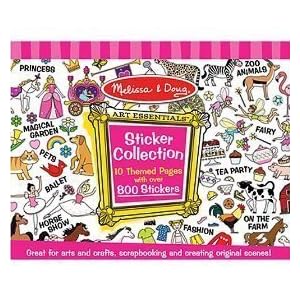 Melissa and Doug Sticker Collection - Pink (4247) by Melissa & Doug