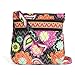 Vera Bradley Triple Zip Hipster Ziggy Zinnia