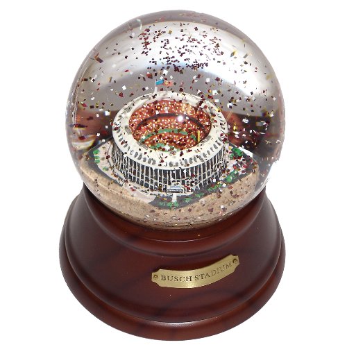 MLB Saint Louis Cardinals Historical Busch Stadium Former St Louis Cardinals Musical Globe