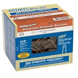 5# 9 x 2 Red Exterior Screws by Phillips II Plus