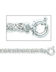 Sterling silver Byzantine bracelet 8mm,