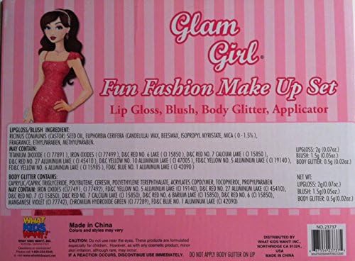 Glam Girl Fun Fashion Make up Set - Excellent Role Play Toy!