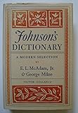 Johnson's dictionary : a modern selection