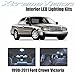 XtremeVision Ford Crown Victoria 1998-2011 (10 Pieces) Cool White Premium Interior LED Kit Package + Installation Tool