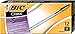 BIC Cristal Xtra Smooth Ballpoint Pen, Medium Point (1.0mm), Black, 12-Count