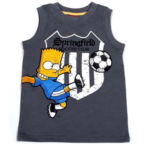 The Simpsons Jungen Top 83225, Gr. 98, Grau (275 folkstone grey) Preisvergleich