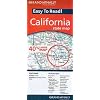 Rand McNally Easy to Read! California State Map