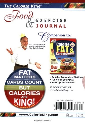 The Calorie King Food &amp; Exercise Journal
