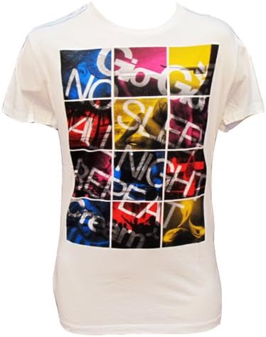 Cream: Transam T-shirt by Gio-Goi - White, L / XL Large - X-Large