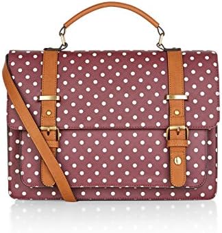 Accessorize Womens Spot Print Kensington Satchel Bag