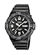 Casio - MRW-200H-1B2VEF - Montre Homme - Quartz Analogique - Cadran Noir - Bracelet R�sine Noir