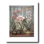 Country Orchid Flowers Wall Decor Comtemporary Picture Art Print