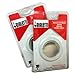 Bialetti&reg; (2-Packs) of #06961, total of SIX replacement gaskets and TWO Bialetti&reg; replacement filter plates (For 6-CUP Bialetti Moka Express, Dama, Break, Moka Easy & Dama Easy) (6-CUP)