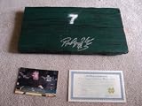 NOTRE DAME FOOTBALL STADIUM BENCH SIGNED BY RUDY RUETTIGER