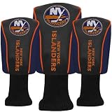 New York Islanders Black 3-Pack Golf Club Headcovers