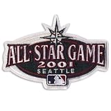 2001 All Star Game MLB Baseball Jersey Sleeve Patch - Host Seattle Mariners
