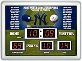 Yankees Scoreboard Wall Clock