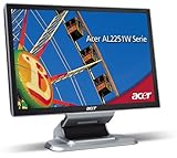 Acer AL2251W 22 Zoll TFT Gamer Monitor schwarz/silber DVI, Lautsprecher (Kontrast 1000:1, 5 Ms Reaktionszeit)