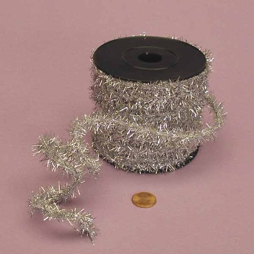 Silver Tinsel Wire 12 X 10Yd bjdhkjgkk