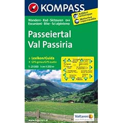 Passeiertal - Val Passiria 1 : 25 000: Wanderkarte mit Kurzf�hrer, Radrouten und Skitouren. GPS-genau