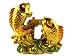 Betterdecor- Two Golden Chinese Carps Jump Over the Dragon Gate for Feng Shui and Gifts