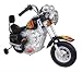 New Star Muscle Motorbike with Training Wheels in Black