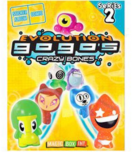 Childrens Toyshop   : Gogo's Crazy Bones Evolution Sticker Album