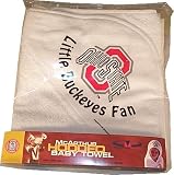 Ohio State Buckeyes Hooded Baby Towel (White)