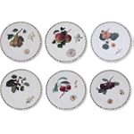 Hookers Fruit Tea Plates 6.5" (Set of 6)