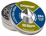 Crosman SSP .177 Cal, 4.0 Grains, Pointed, Lead-Free, 250ct