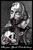 Zombie Shakespeare (Alas Poor Yorick) Art Poster Print - 24x36 Poster Print, 24x36