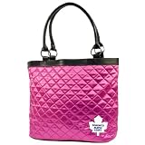 NHL Toronto Maple Leafs Pink Quilted Tote
