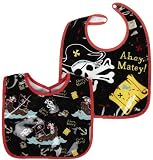Sugar Booger Ahoy Matey Feeding Collection Mini Bib Gift Set of 2