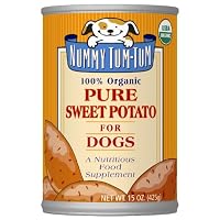 Nummy Tum Tum Pure Sweet Potato, 15-Ounce Cans (Pack of 12)