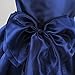 Flower Girls Dress Satin Organza Wedding Party Ball Gown Bowknot Tulle Dresses