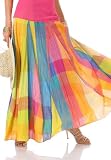 Long Rainbow Skirt