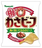 山芳製菓 ポテトチップス 梅わさビーフ 55g×12袋