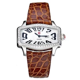 Michele Coquette Retro Ladies Quartz Diamond Watch # MWW08C000040 by Michele