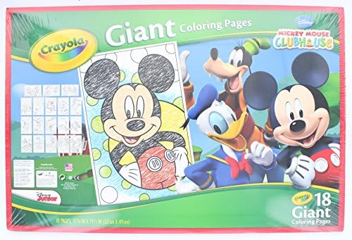 Crayola Disney Mickey Mouse Giant Coloring Pages