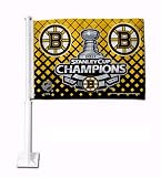 NHL Boston Bruins Stanley Cup Champions Car Flag