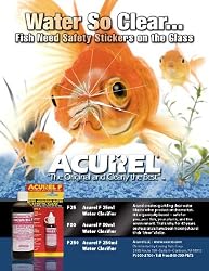 Acurel F250 Millimeter Water Clarifier, Aquarium, Treats 2,650 Gallons