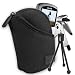 High Density (Black) Neoprene Glove Case and TWO Mini Tripod Combo for Kodak PlaySport Pocket Video Camera