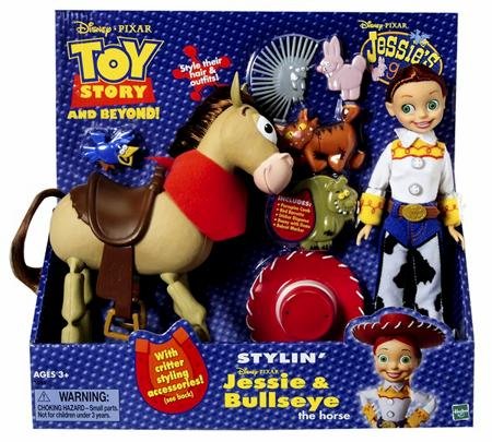 Childrens Toyshop  Toys : Toy Story: Jessie and Bullseye Deluxe Figures 2-Pack